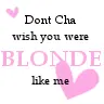 blonde