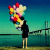 Girl with Ballons