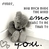 emo teddy