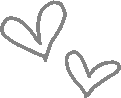 Two Gray Hearts