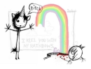funny rainbow