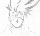 kakashi drawing
