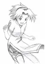 my sakura drawing