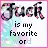 My Favorite word