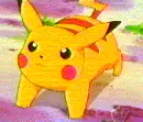 pikachu is barking! lol xD