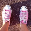 pink converse