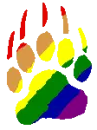 Colorfull paw