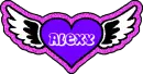 Pink & Purple Heart Alexy