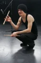 Juri, drummer of Nevada  Tan