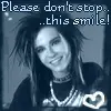 Bill Kaulitz smile