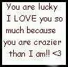 lucky  