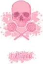 pink skull