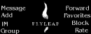 Flyleaf Contact Table