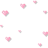 pink hearts