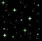 green stars
