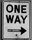 road sign