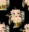 gold Betty Boop