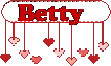 Betty w heart 