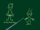 haha zim has clothes xD rofl