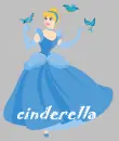 cinderella with birdies