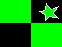 Green & Black Checkers
