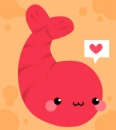 Shrimp in love