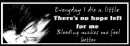 emo/goth message