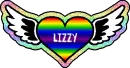 Rainbow Heart Lizzy