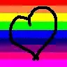 Rainbow Heart