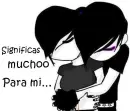 significas mucho para mi