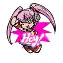 Girl Says HEY!