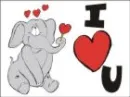 Elephant love