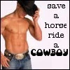 save a horse ride a cowboy