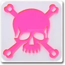 Pink Skull