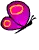 purple butterfly