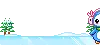 Cutie Ice Skating Penguin