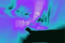 Background Sphere Portal Blue Purple Black Yellow