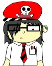 emo hat boy