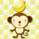 Monkey with bananas