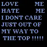 LOVE HATE 