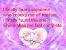 you make me complete