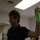 dom with hairspray :D