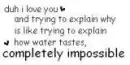 i love you