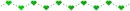 lil green hearts