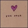 you rock