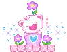 cute pink bear