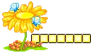 yellow flower blocks