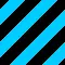 Bright Blue and Black Stripes