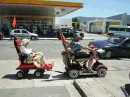 Biker and his babe