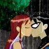 Starfire and Robin